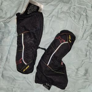 Infant size Ski Doo winter gloves with long side zipper